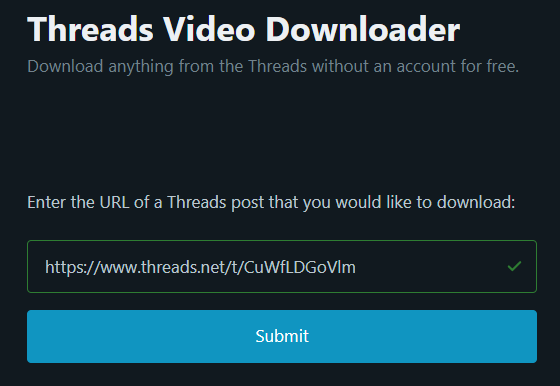 Threads Downloader - Download Threads Video HD